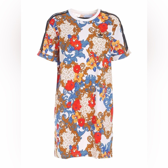 adidas Dresses & Skirts - Adidas Originals Her Studio London Floral Baroque T-Shirt Dress